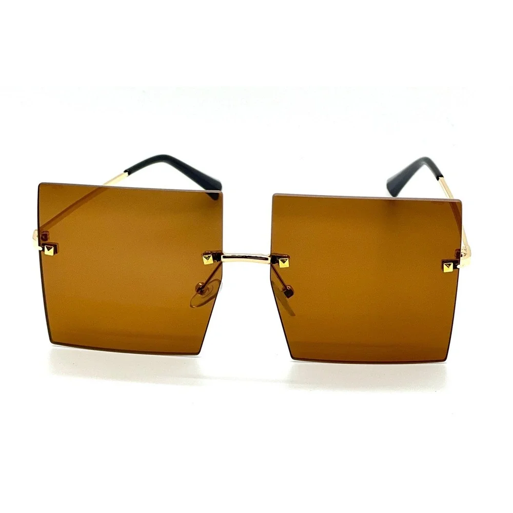 OVERSIZED Sunglasses Women Lady Flat Top Big‎ Huge Sunnies Gafas Lentes Hip Hop